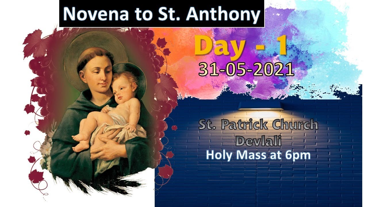St. Patrick Church, Devlali. Day-1 St. Antony's Novena Mass at 6.00pm