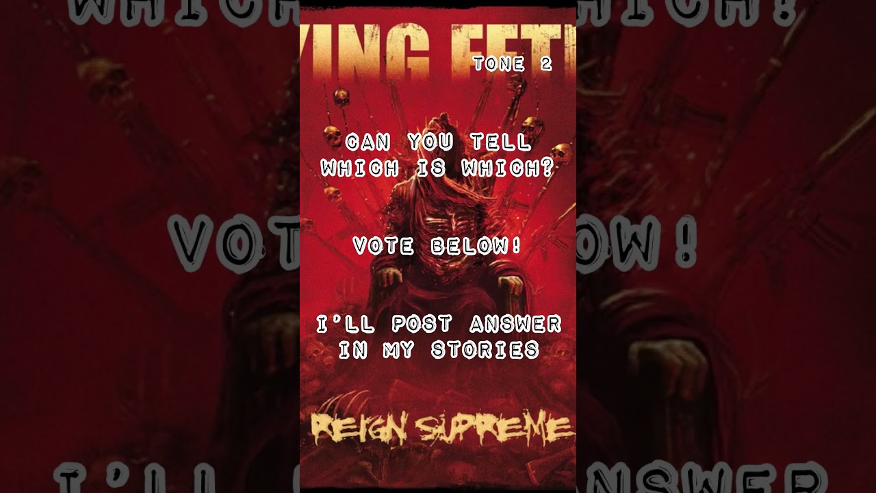 ENGL Fireball vs Mesa Mark V chasing the Dying Fetus - Reign Supreme - Subject to a Beating tone