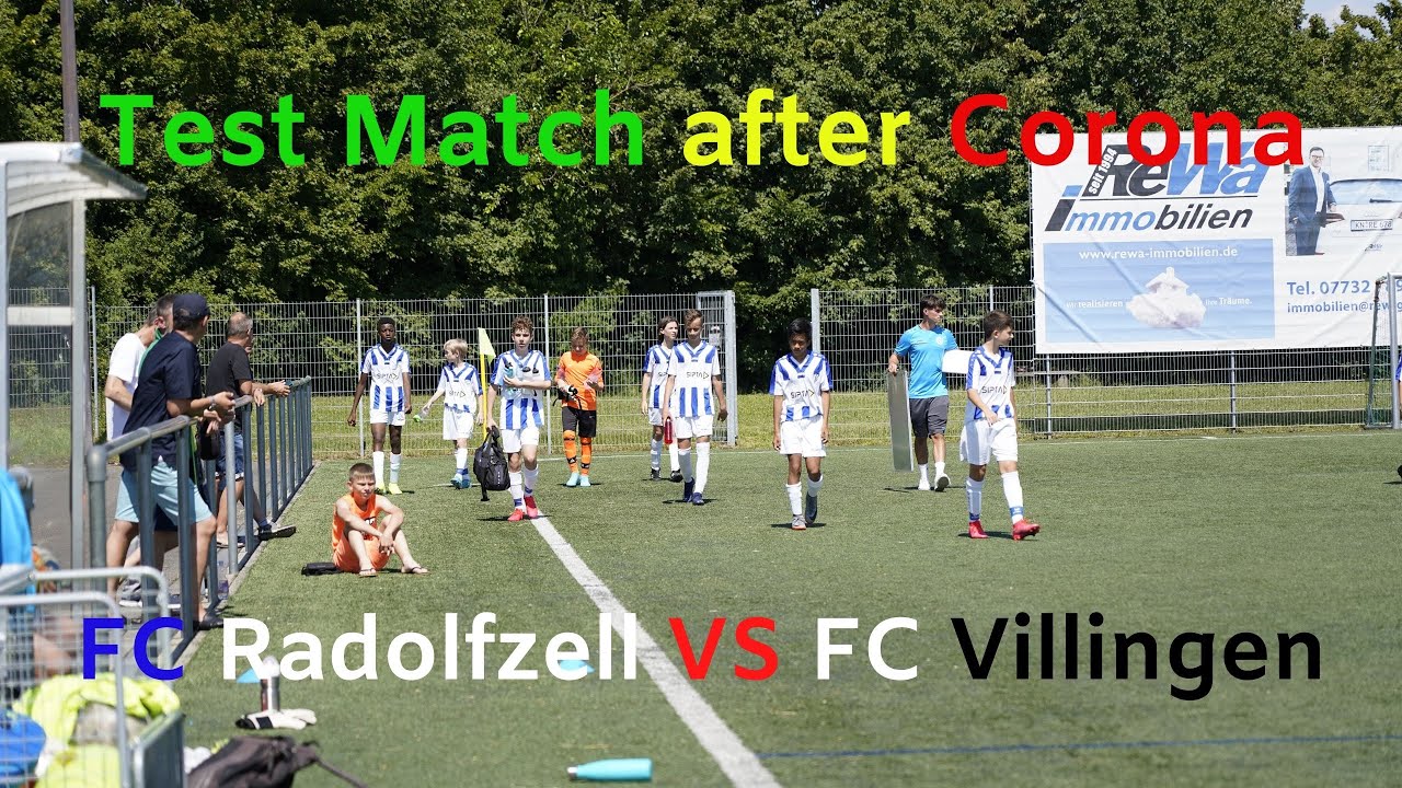 FC Radolfzell Vs FC Villingen Test Match After Corona