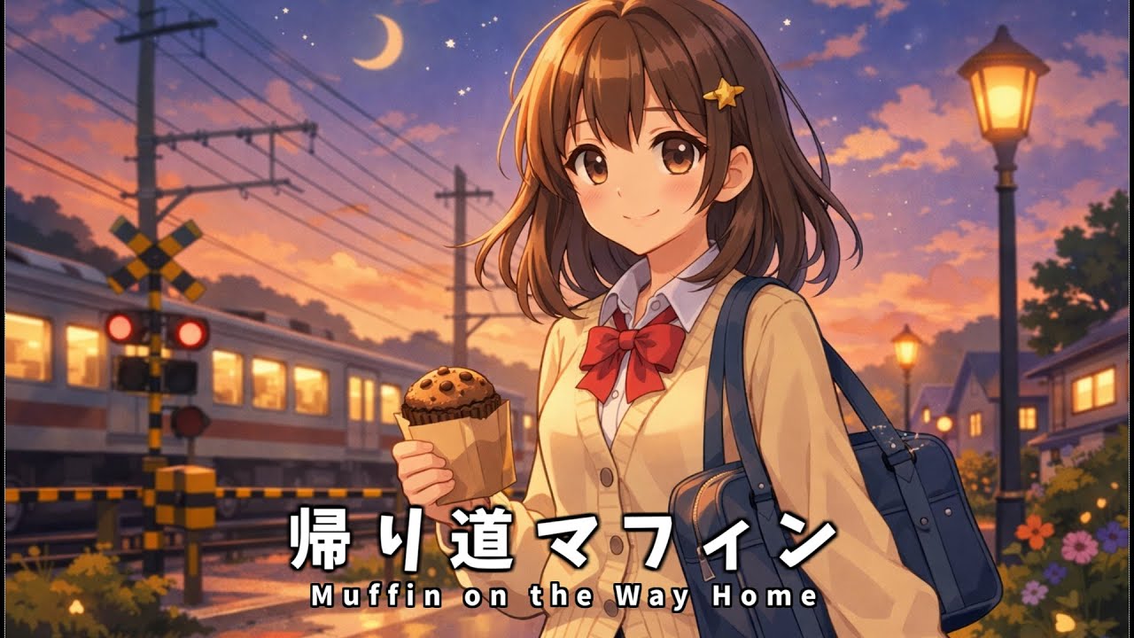 【癒し系Lo-Fi】夕暮れほっこりBGM「帰り道マフィン」｜フリーBGM / Chill / 作業 / 睡眠