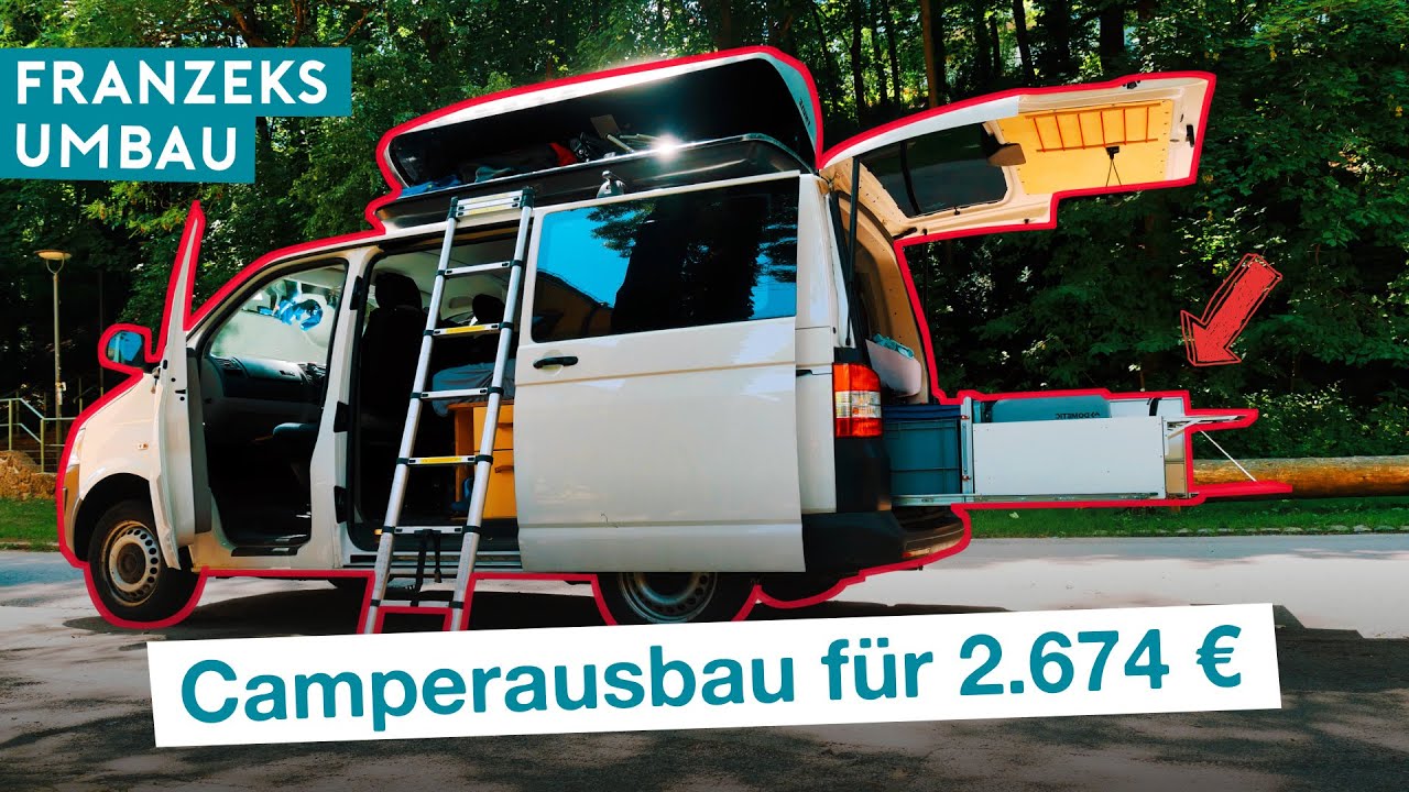 Camper Ausbau Kosten unter 3.000 € 🤑 | DIY Campervan | Franzeks Reisen