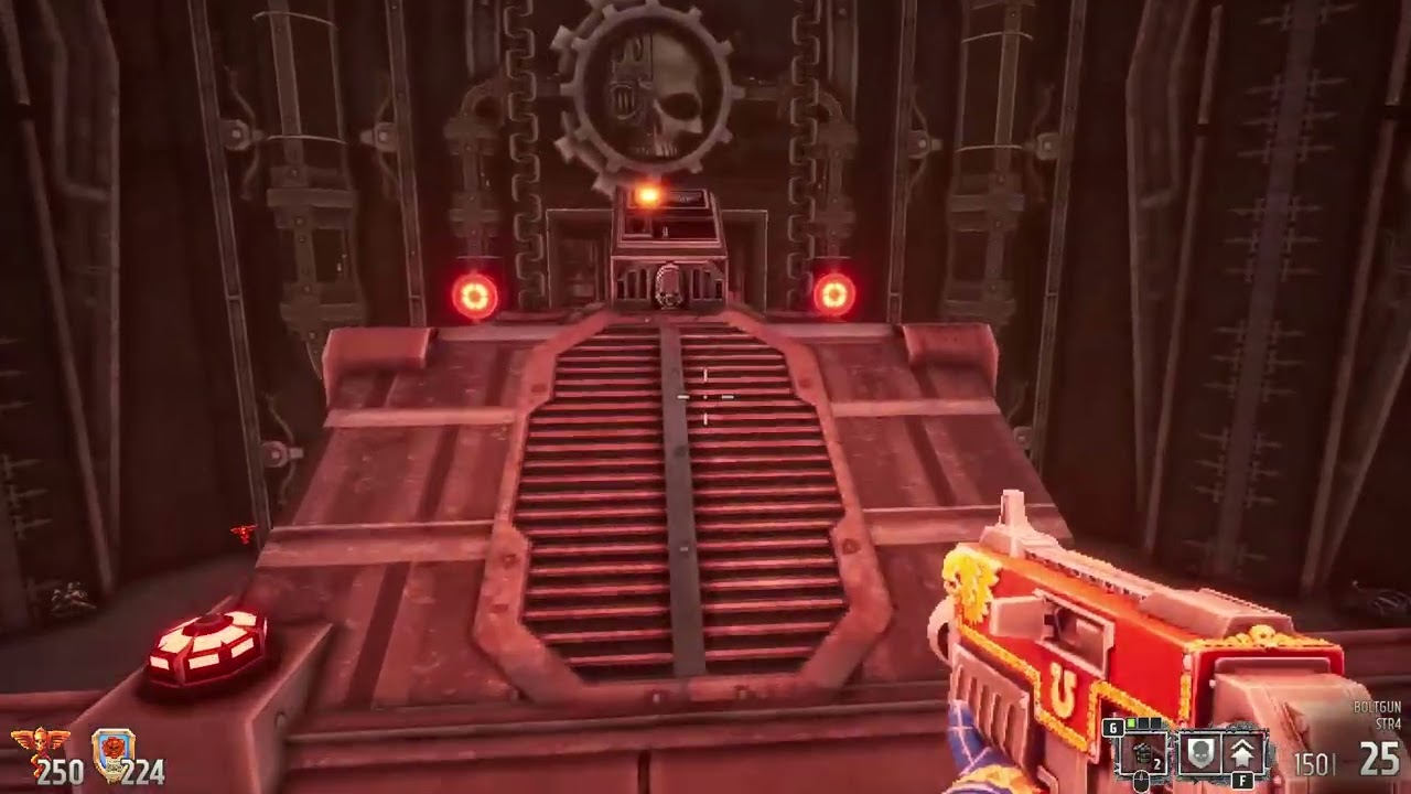 Warhammer 40k Boltgun - CH3 M7 Furnace Of Damnation - No Deaths Exterminatus Difficulty