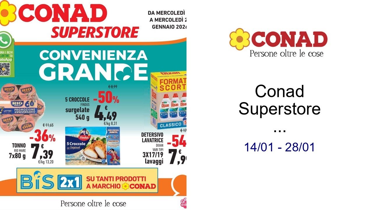 Conad Superstore Lombardia catalogo 14/01 - 28/01