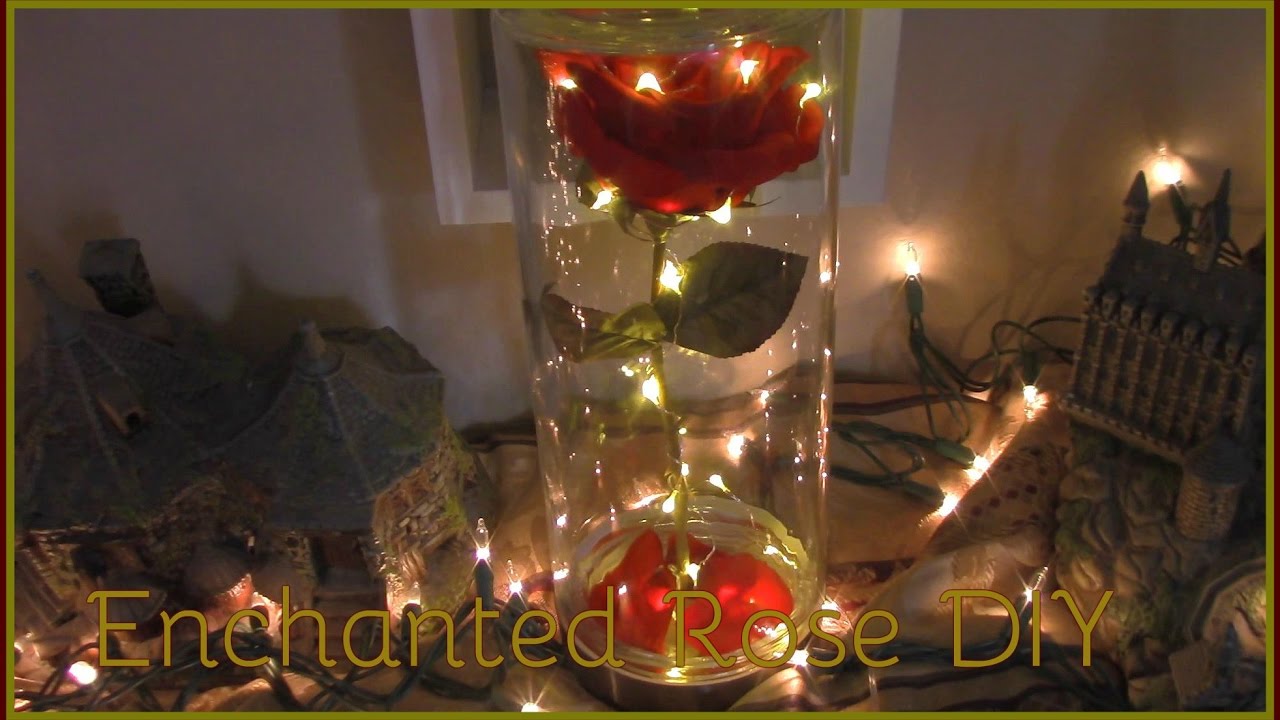 Beauty & the Beast DIY Enchanted Rose