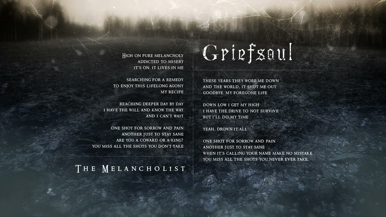 Griefsoul - The Melancholist