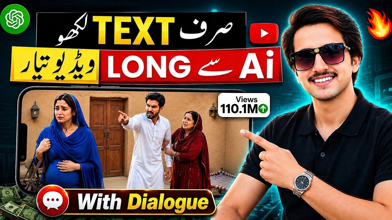 Long AI Video Kaise Banaye | Full Course | AI Se Video Kaise Banaye | 🆓 Text to Video Generater