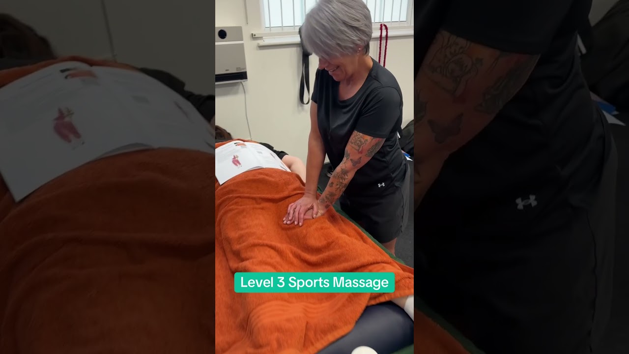 New level 3 sports massage course - Day 1 #sportsmassage