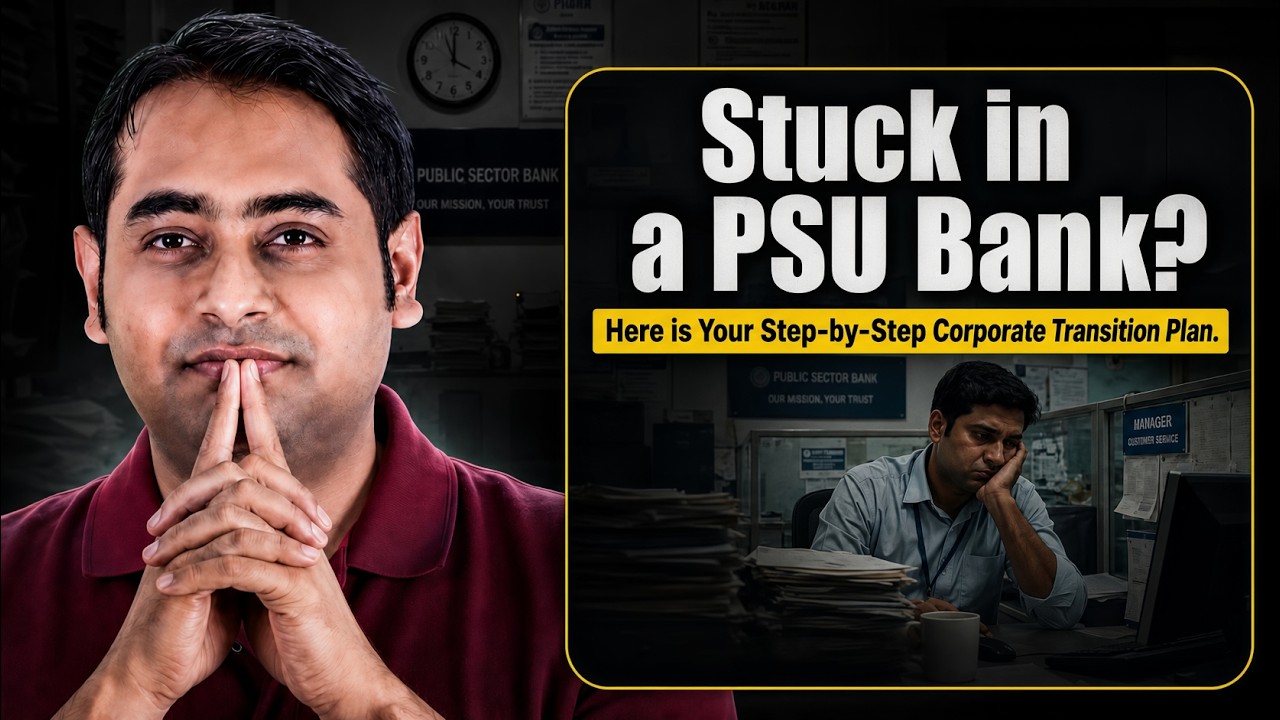 7 Years in a PSU Bank and Feeling Like Youre Going Nowhere | PSU Bank | Fintelligents