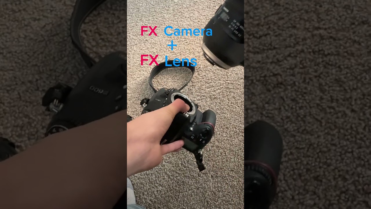 DX camera with a FX lens? 