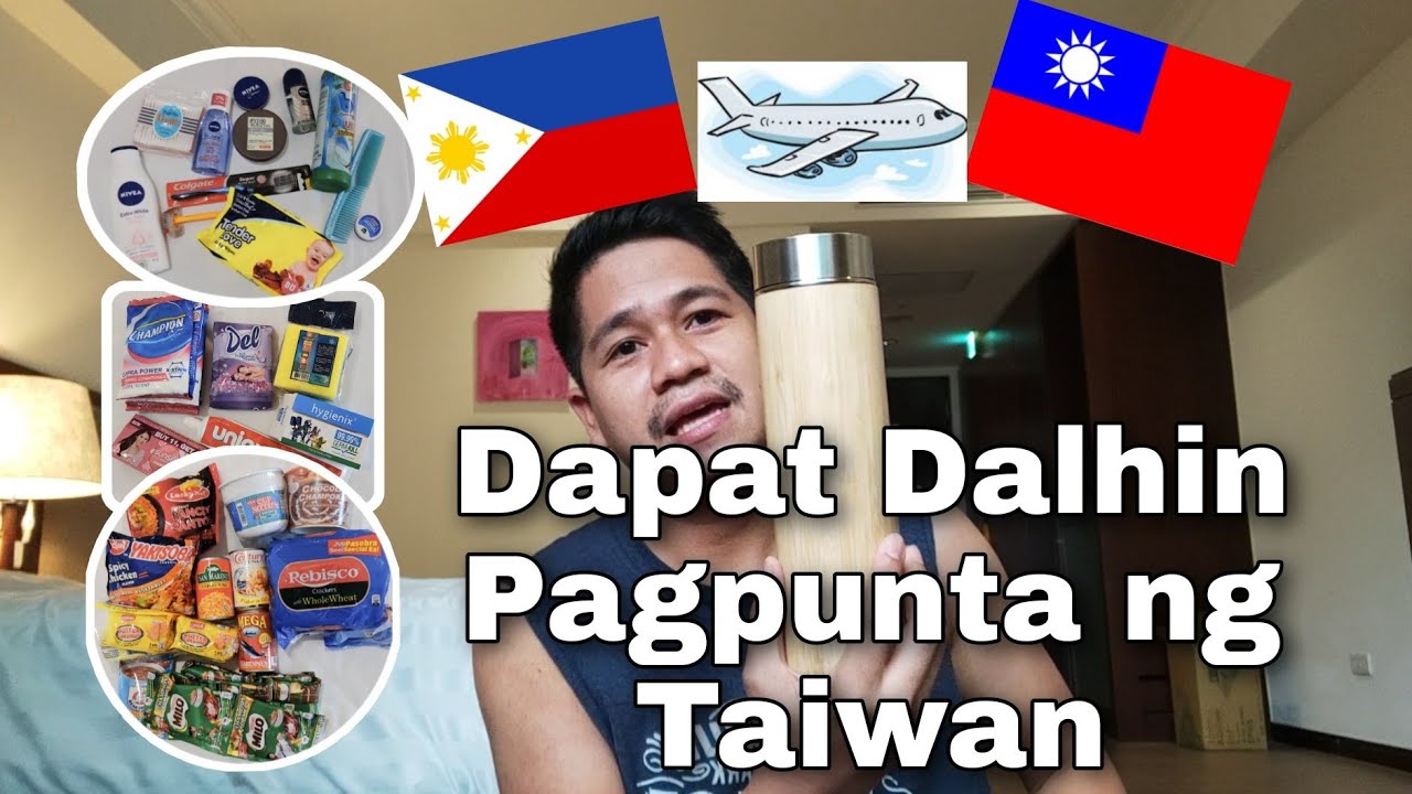 Mga Dapat Dalhin Pagpunta ng Taiwan || Pinoy Factory Worker