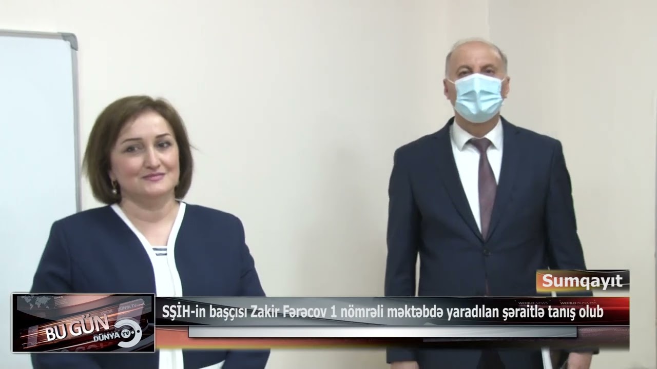 Zakir Fərəcov 1 nömrəli məktəbdə yaradılan şəraitlə tanış olub.04.03.2022