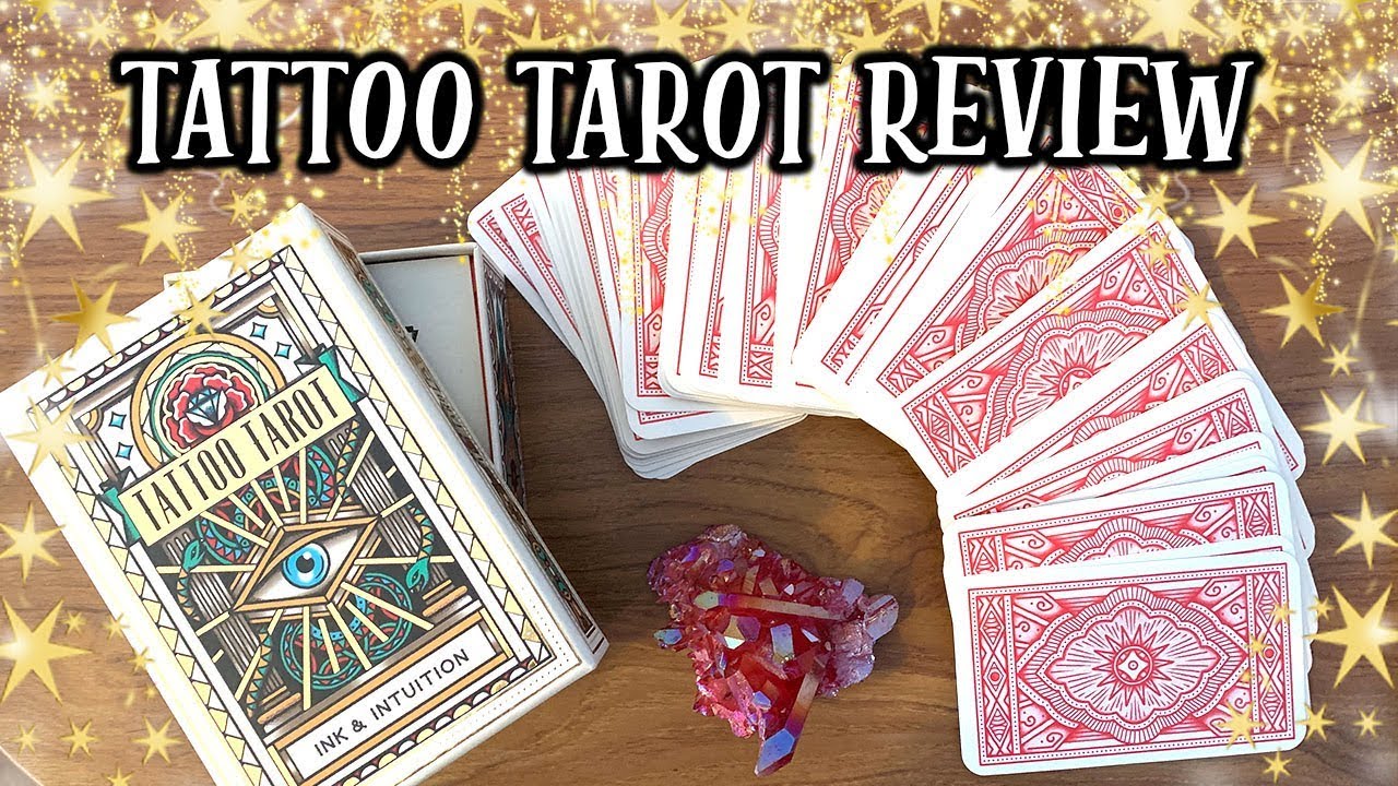 TATTOO TAROT CARDS 🔮🌟 HONEST REVIEW & DECK FLIP THROUGH