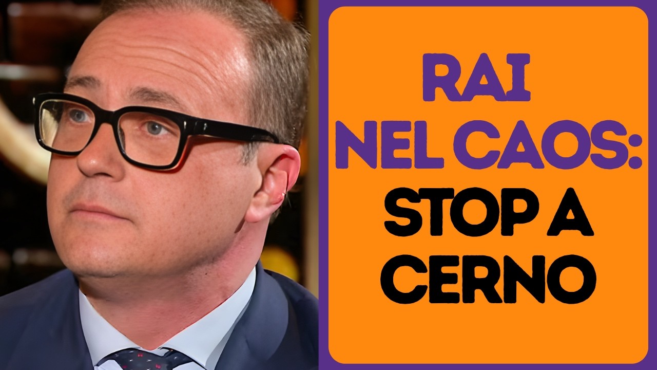RAI: IL TG2 SI RIBELLA A TOMMASO CERNO! PROGRAMMA A RISCHIO?