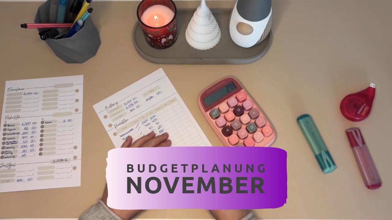 Unsere erste gemeinsame Planung ✨💰 Budgetplanung November 2025 #budgeting #sparen  #budget