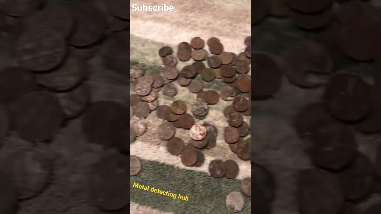 All the clad coins I dug with the metal detecter 