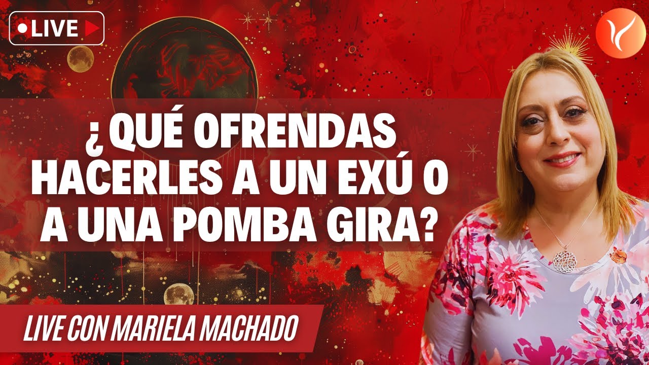 ¿QUÉ OFRENDAS HACERLES A UN EXÚ O A UNA POMBA GIRA?