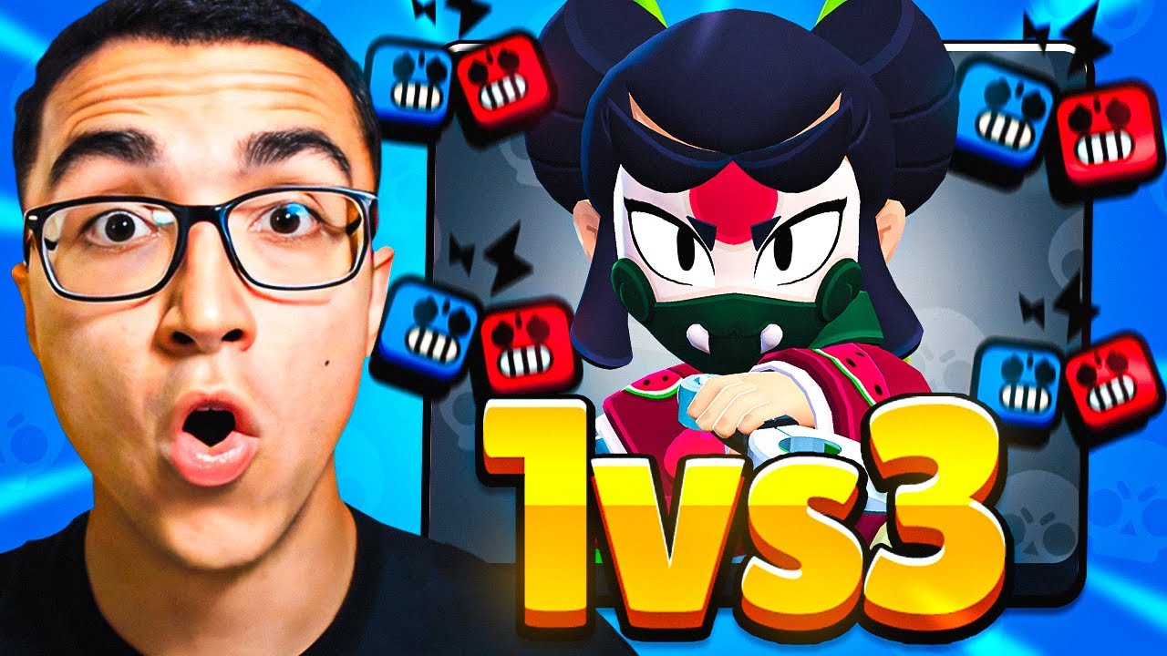 ¿PUEDO GANAR 1vs3 en DUELOS con el NUEVO BRAWLER ULTRA LEGENDARIO KAZE?