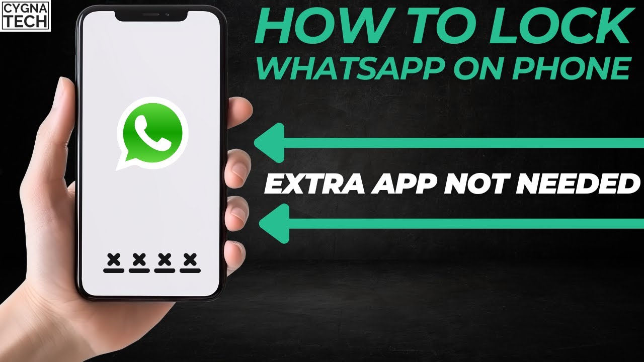 Как заблокировать WhatsApp без установки каких-либо приложений | Блокировка WhatsApp паролем