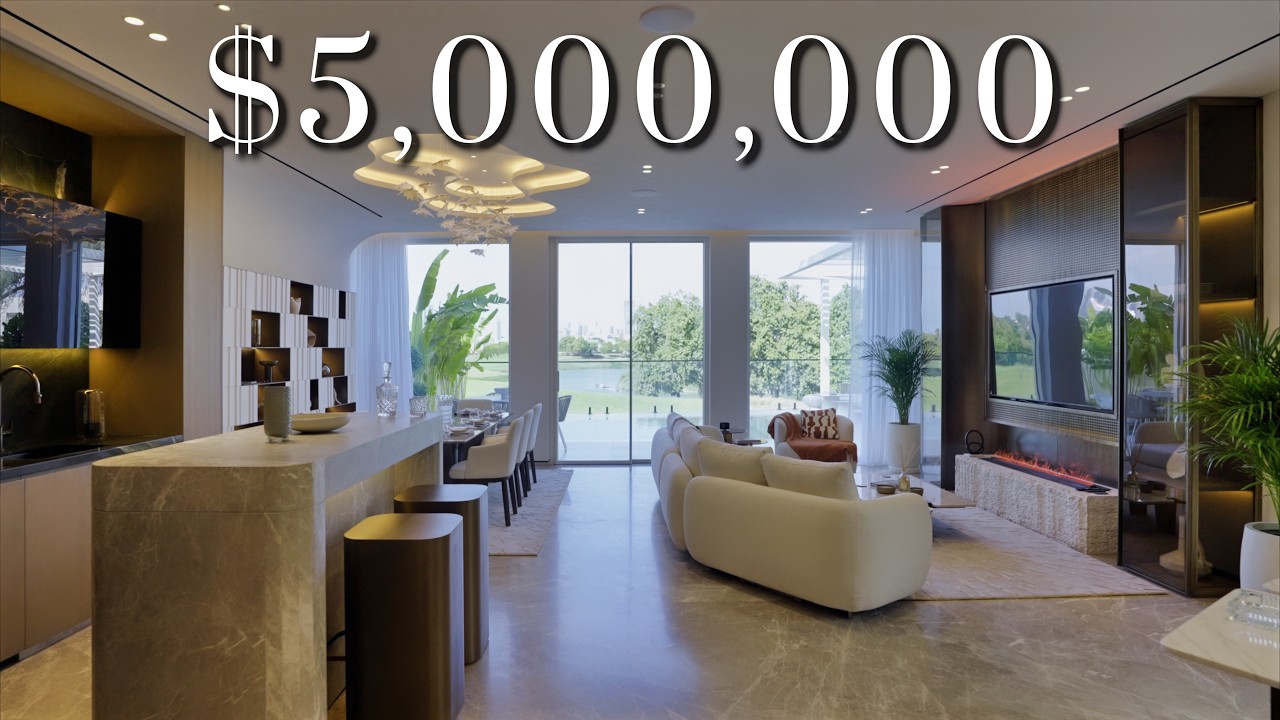 Touring a $5,000,000 Golfers DREAM VILLA - Emirates Hills, Dubai