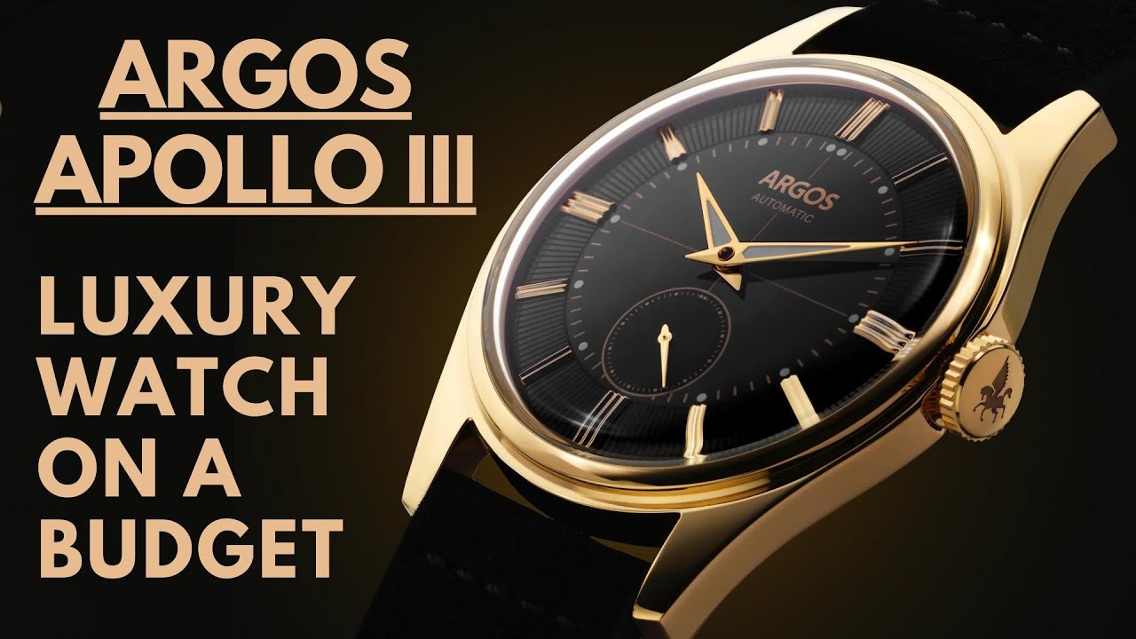 THE LUXURY WATCH to buy under ₹10,000? Argos Apollo 3 Watch Review