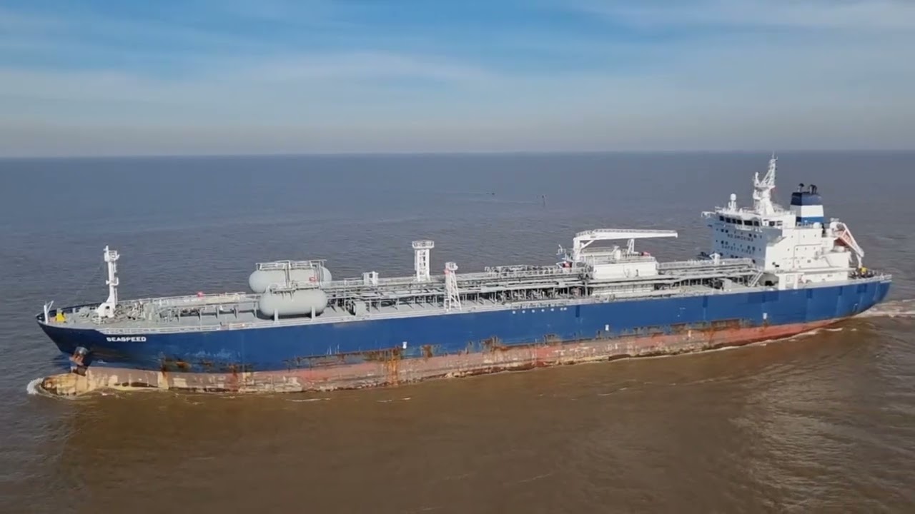Navegando en el Container Ship TEMPANOS Rio de la Plata Pilot onboard!