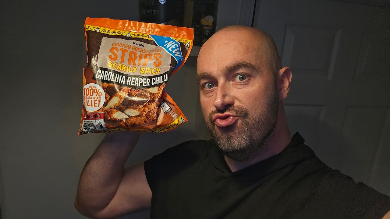 Review/challenge of Icelands Carolina Reaper Chicken Fillets 🐔 🌶