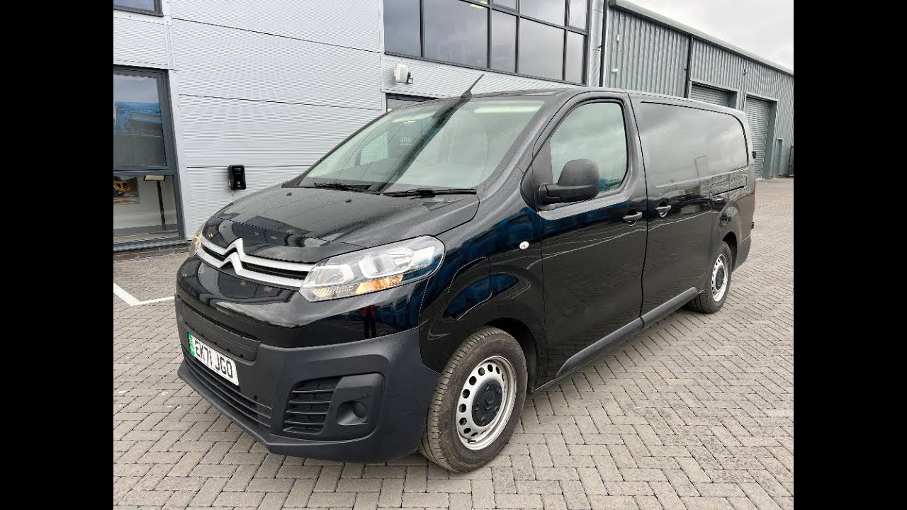 Lot 63: 2021 Citroen E-Dispatch 1000 Enterprise Panel Van