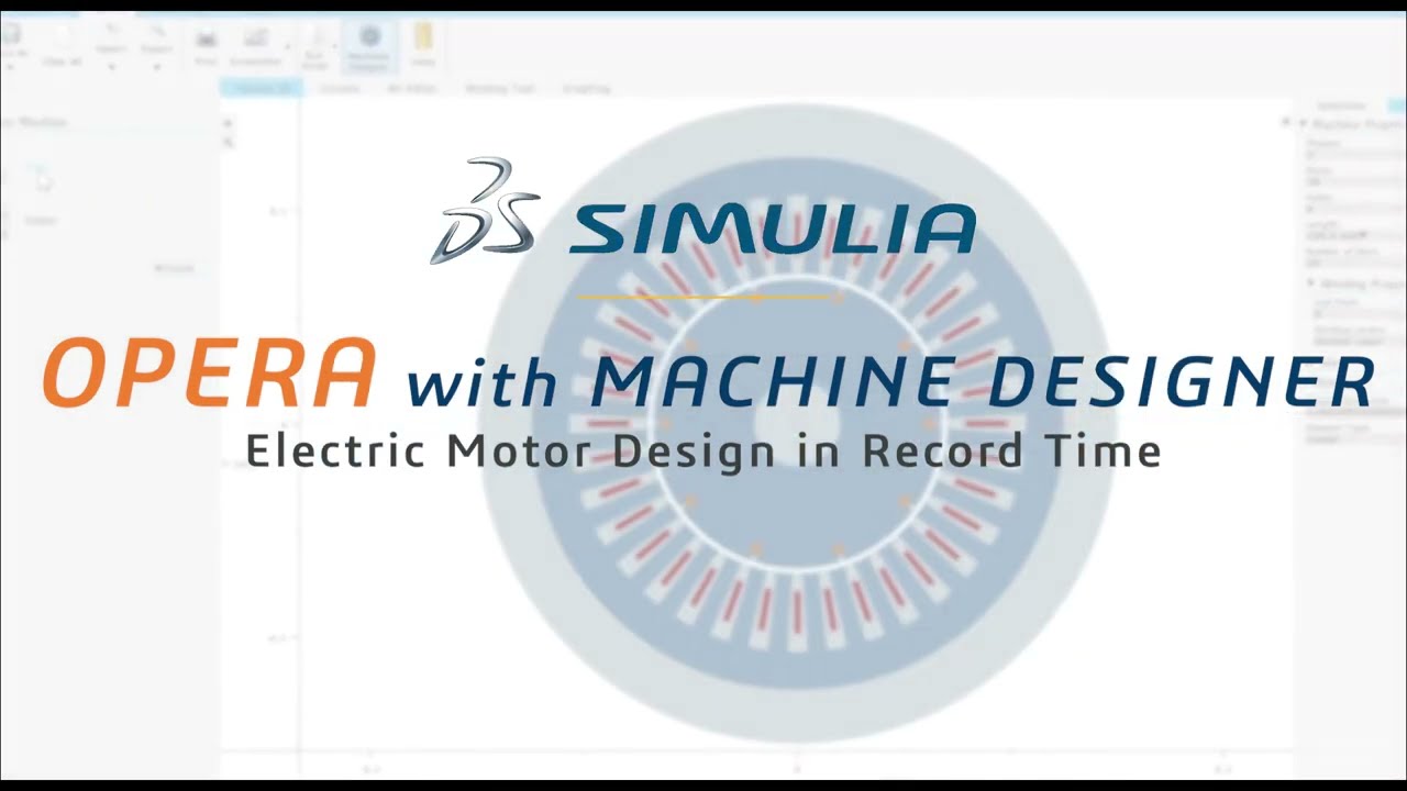 Opera: Electric Motor Design in Record Time