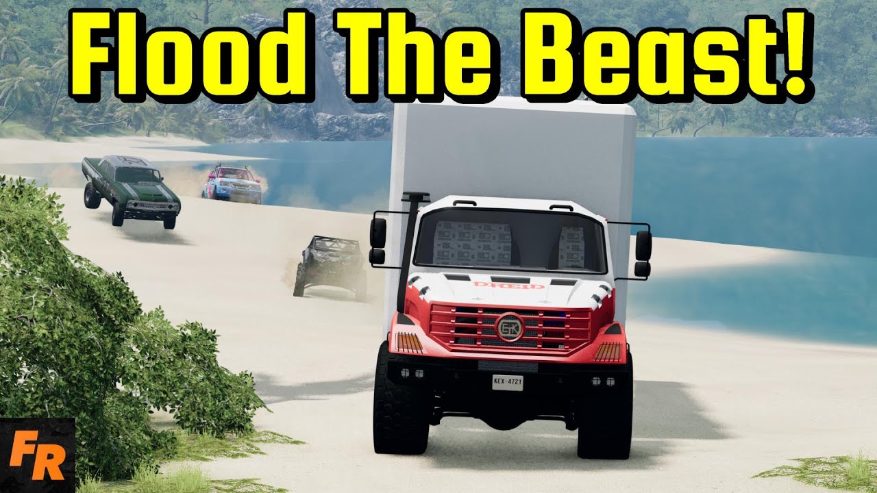 Flood The Beast! - The Fastest Motorhome - BeamNG Drive