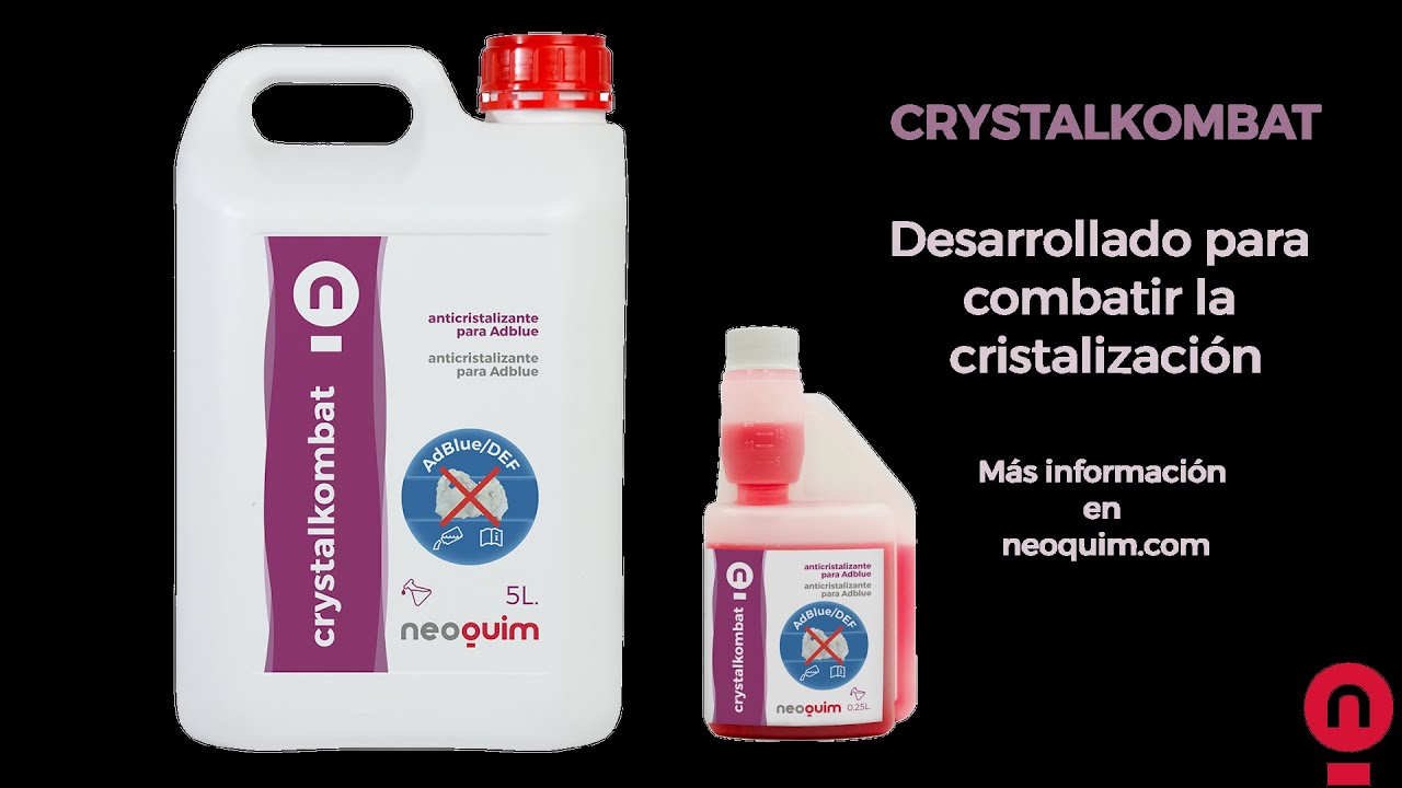 Aditivo anticristalizante CRYSTALKOMBAT Neoquim
