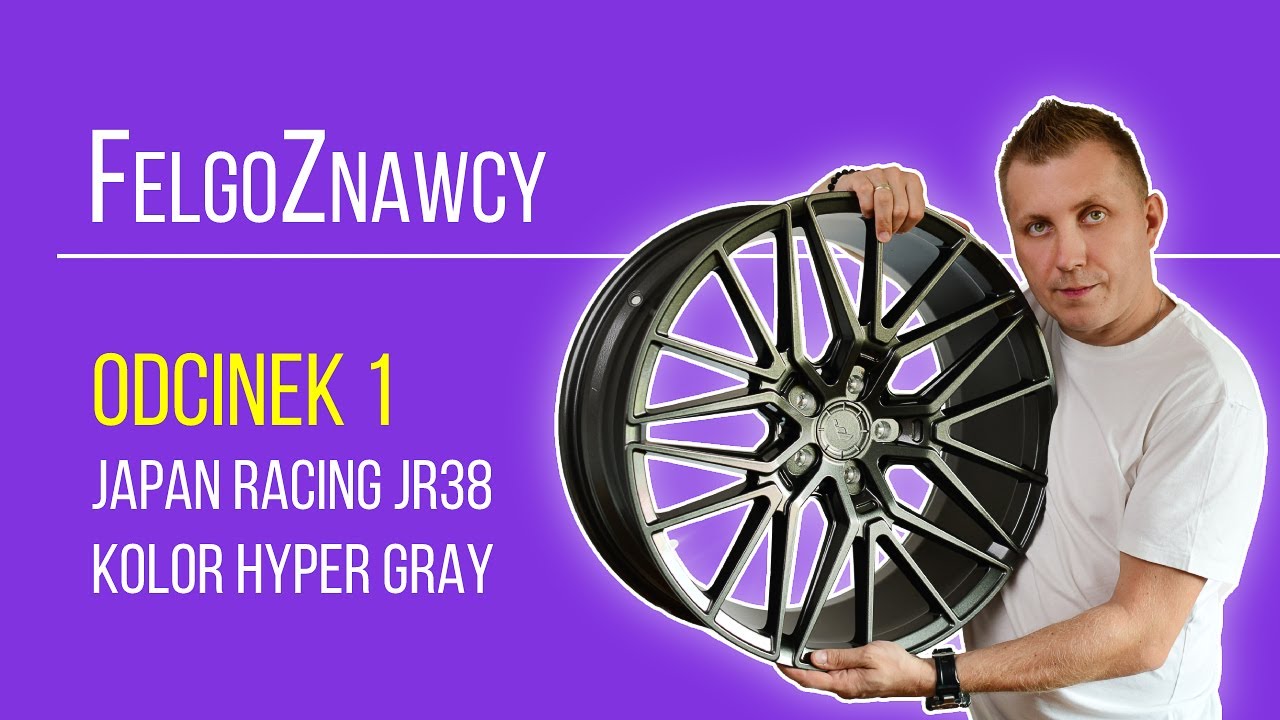 FelgoZnawcy #1 -  Felga JR-Wheels JR38 20'' Hyper Gray