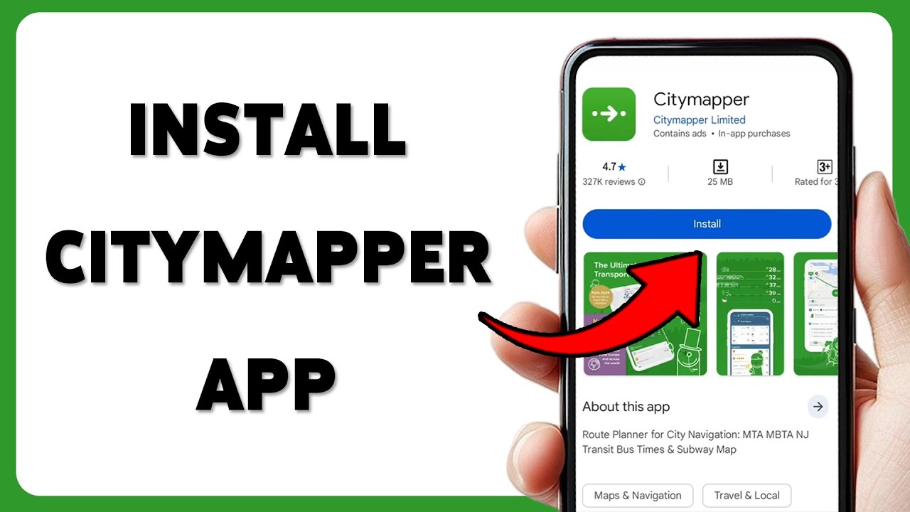 How To Install Citymapper App | Citymapper Installation And Setup Guide 2025