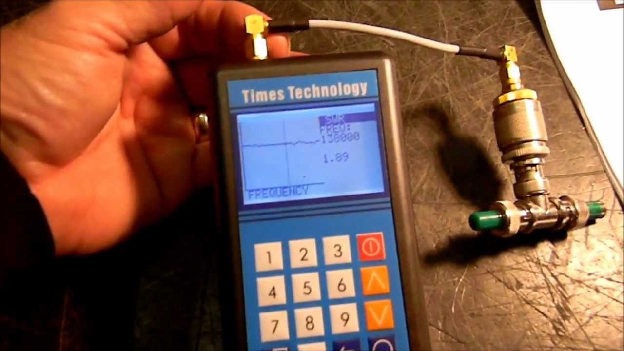 Times Technology T100+ Antenna Vector Impedance Analyzer.wmv
