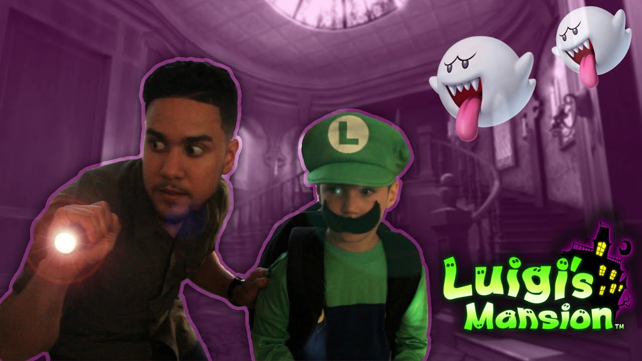 Luigi's Haunted Mansion Is Too Real! Part 1