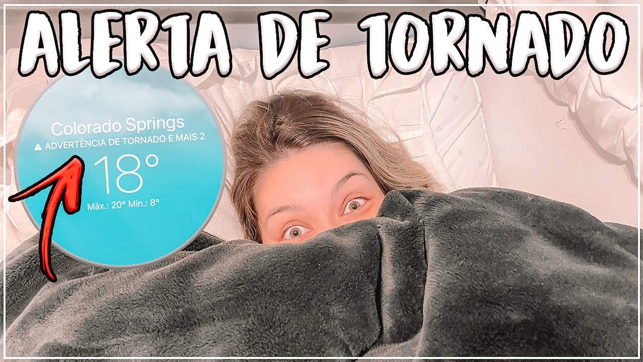 ACORDAMOS COM DOIS ALERTAS DE TORNADO NA VIAGEM DE MOTORHOME NOS EUA - Dia 98