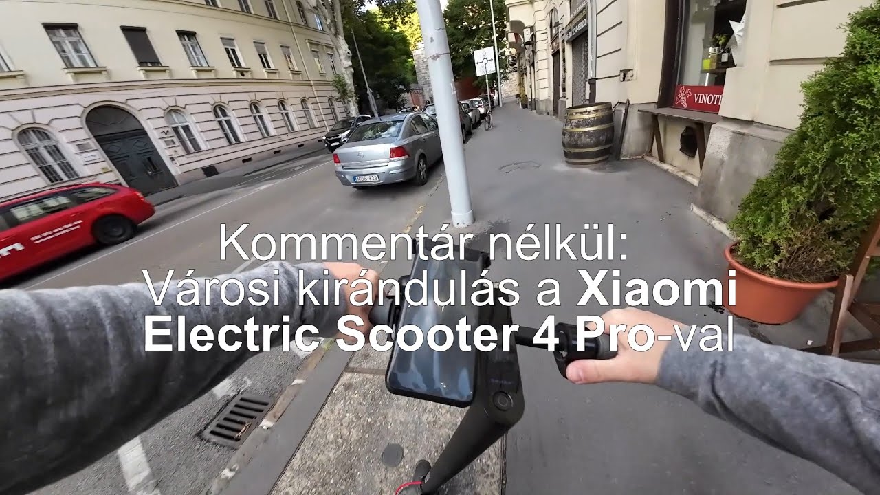 Na, itt érzi magát igazán elemében a Xiaomi Electric Scooter 4 Pro!