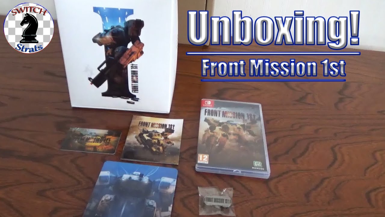 Front Mission 1st: Remake (#Foreverlimited) UNBOXING! | With a special surprise in my artbook!