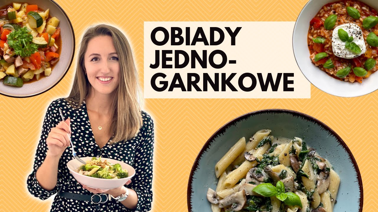 3 sposoby na JEDNOGARNKOWE OBIADY  🥘 | Zdrowe przepisy
