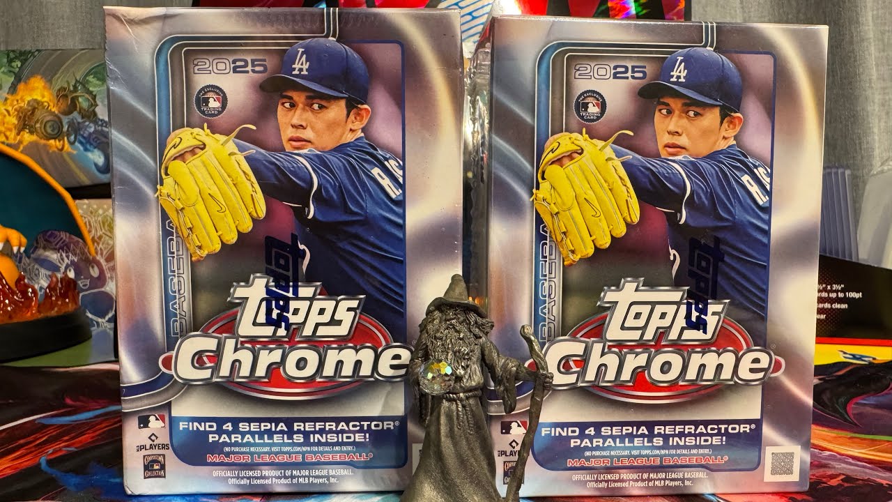 Yes.  Possible buy backs.  2025 Topps Chrome Baseball blaster boxes x2 