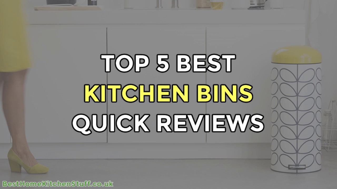 Top 5 Best Kitchen Bins Reviewed UK