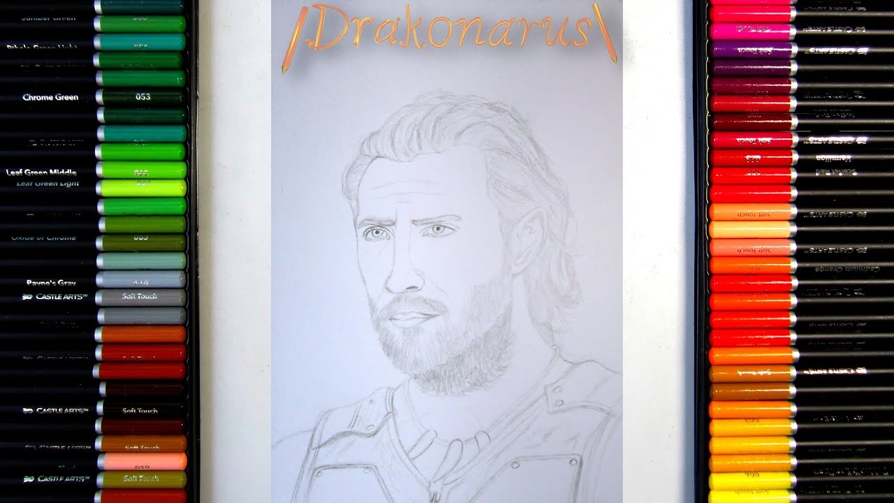 Sketching Aaron Taylor-Johnson as Sergei Kravinoff/Kraven the Hunter - [4K/UHD] - Drakonarus