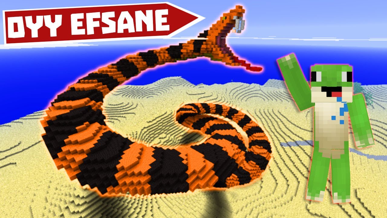 YILAN YAPTIK! - Minecraft Build Battle