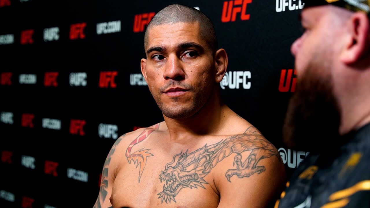 ALEX PEREIRA FIRST REACTION AFTER KO OF JIRI PROCHAZKA AT UFC 303