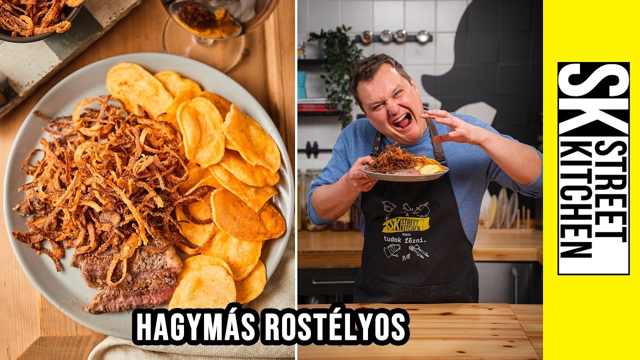 Hagymás🧅 ROSTÉLYOS🥩, ahogy a SZAFTKIRÁLY👑 készíti
