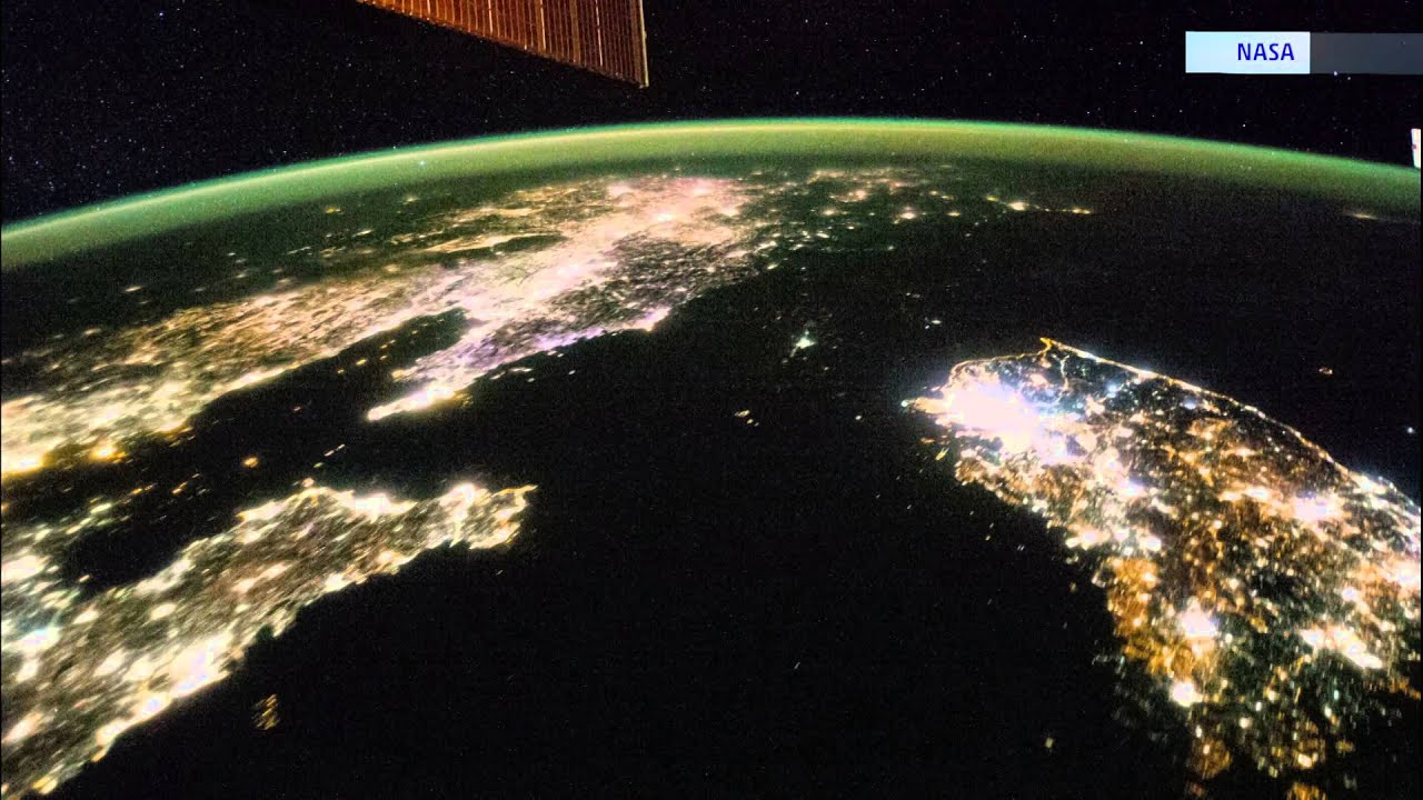 The Difference Between North and South Korea...From Space.