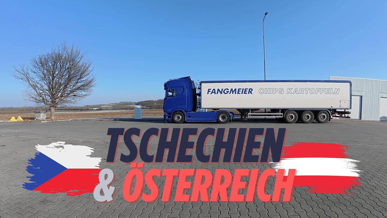 Benny`s Fernverkehrswoche #15 Von Deutschland nach Tschechien & Österreich! 🚛🌍