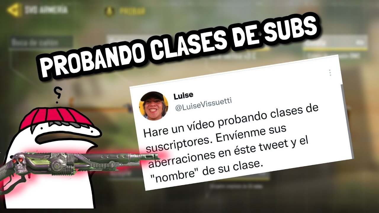 Probando clases de armas de Suscriptores en CODM.