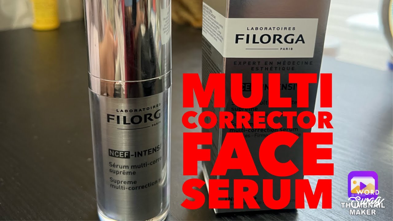 ANTI-WRINKLE FACE SERUM FILORGA NCEF-TIME FILLER INTENSIVE SUPREME VITAMIN C MULTI-CORRECTOR.