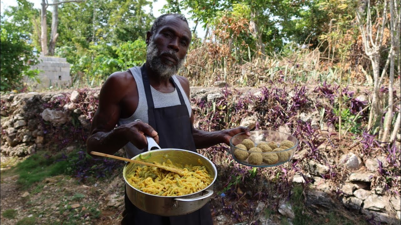 Jamaican Baked CHICPEAS with Curry Coconut Alfredo