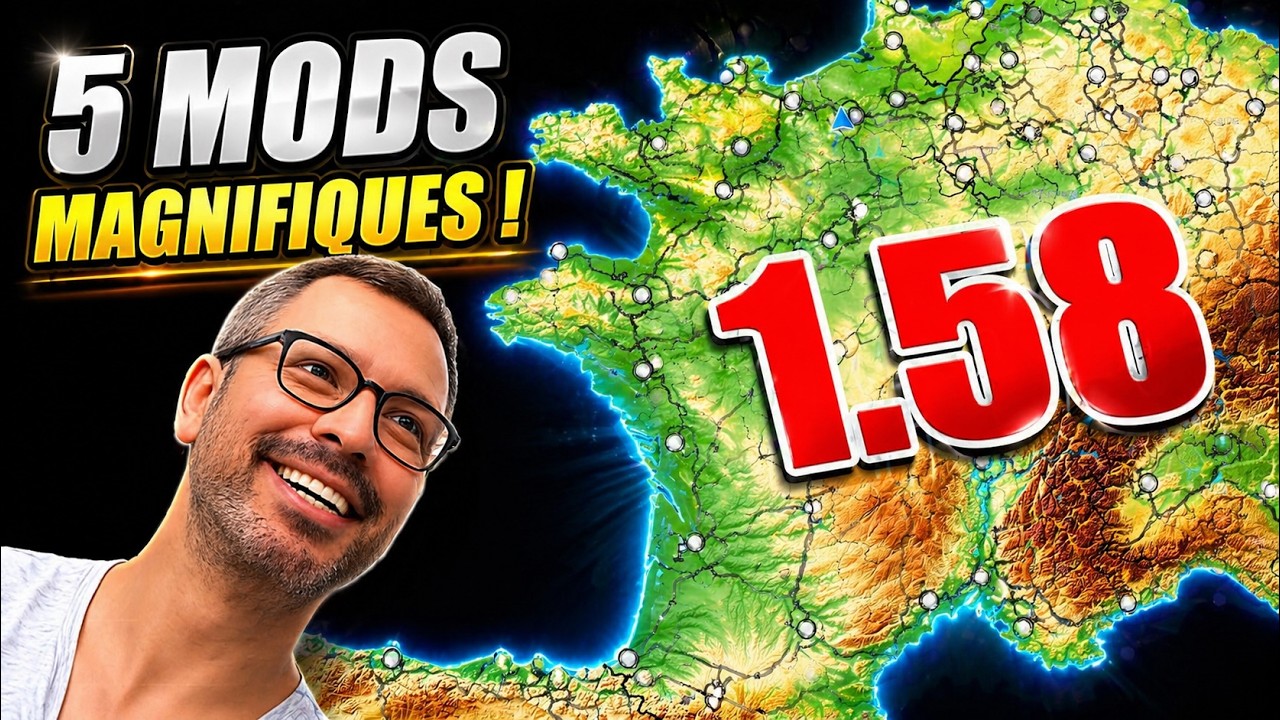 🚛1.58 - 5 MODS BACKGROUND APPARENCE DES CARTES - MAPS ❤️ ETS2 - EURO TRUCK SIMULATOR 2
